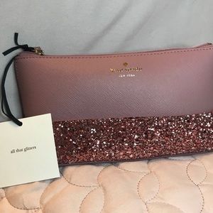 Kate Spade Zipper Pouch makeup bag